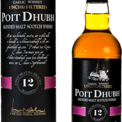 Poit Dhubh 12 year old blended scotch whisky