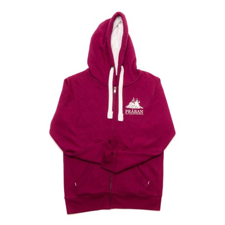 Cranberry Zip Hoodie